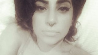 Lady Gaga Channels Amy Winehouse in Sexy Bedtime Snap: See the Shocking Resemblance