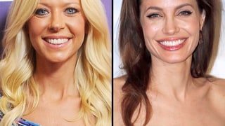 Tara Reid and Angelina Jolie