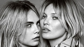 Cara Delevingne and Kate Moss Look Gorgeous in New Burberry Fragrance Campaign