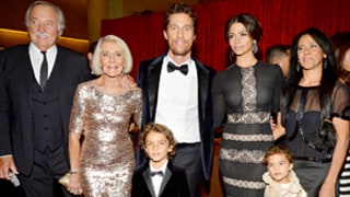 Matthew McConaughey Hits Red Carpet With Adorable Children, Mother, Camila Alves: Pictures