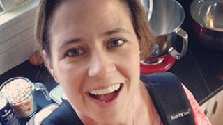 Jenna Fischer Shares Adorable Selfie With Baby Daughter Harper -- See the Cute Baking Pic!