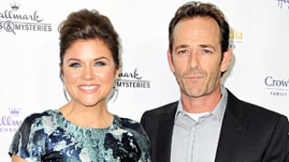 Tiffani Thiessen, Luke Perry Have Beverly Hills, 90210 Reunion: Picture