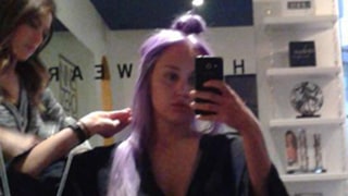 Amanda Bynes Dyes Her Hair Purple: See Her Twitter Photo