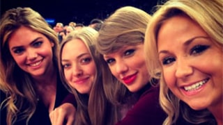 Taylor Swift Hangs With Girlfriends Amanda Seyfried, Kate Upton at NY Knicks Game: Photo