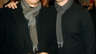 Tom and Colin Hanks