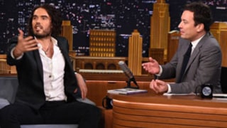 Russell Brand Stuns Jimmy Fallon With Hilarious Monologues During