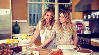 Hilary and Haylie Duff