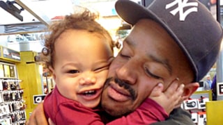 Donald Faison Snuggles With Look-Alike Son Rocco, 15 Months: Sweet Photo