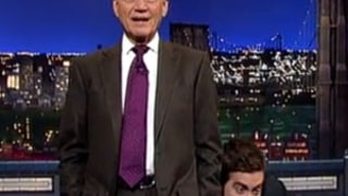 Jake Gyllenhaal Gives David Letterman