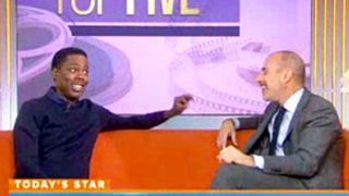 Chris Rock Teases Matt Lauer on Today: You'll Get Sick Next Like Robin Roberts