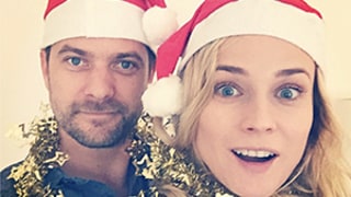 Diane Kruger, Joshua Jackson Share Adorable Christmas Card Selfie -- See the Pic!