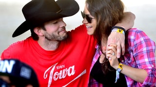 Ashton Kutcher and Mila Kunis