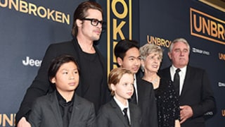 Brad Pitt, Kids Maddox, Pax, Shiloh Fill in For Sick Angelina Jolie at Unbroken Premiere -- See the Family Photo