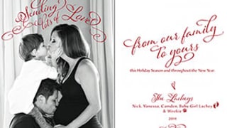 Vanessa Minnillo, Nick Lachey's Family Christmas Card Is Too Cute: See Their Sweet Picture!