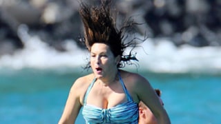 Mariska Hargitay Plunges Into the Ocean Off a High Dive, Lets Loose on Family Vacation at 50: Pictures
