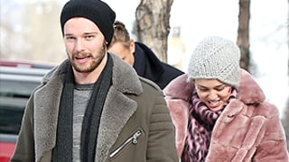 Miley Cyrus Meets Patrick's Dad Arnold Schwarzenegger -- and He Approves!
