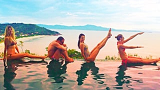 Alessandra Ambrosio and Friends Spell Out