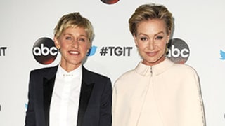 Ellen DeGeneres Secretly Records Portia de Rossi Doing Jane Fonda Workout Video