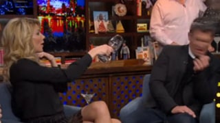 Brandi Glanville Tosses Wine on Jeff Lewis, Breaks Down in Tears During WWHL Appearance: Watch!