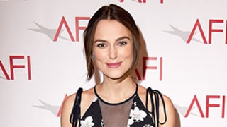 Keira Knightley Conceals Baby Bump in Loose Floral Gown at AFI Awards -- See Her Pregnancy Glow!