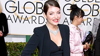 Lorde Wows With Minimal Makeup and Diamond Jewels at 2015 Golden Globes, Says Taylor Swift Thinks She's