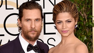 Matthew McConaughey Rocks Scruffy Beard, Camila Alves Debuts Blonder Locks at 2015 Golden Globes: Photo