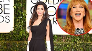 Kathy Griffin Slams Amal Alamuddin's Golden Globes Gloves, Says They Remind Her of