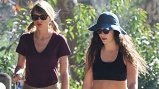 Lorde Ditches Her Shirt, Hikes in Sports Bra With BFF Taylor Swift Post Partying at the Globes