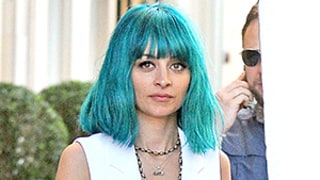 Nicole Richie Channels a Mermaid With Aquamarine Hair Color: See the Photos!