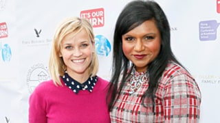 Mindy Kaling Gives Reese Witherspoon An Oscar-Themed