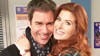 Debra Messing, Eric McCormack Have Adorable Will & Grace Reunion: See the Sweet Pictures!