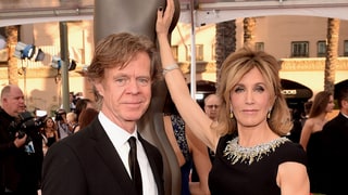 William H. Macy, Felicity Huffman Bring Sexy PDA to the SAGs, Read Her Sexy Tweet