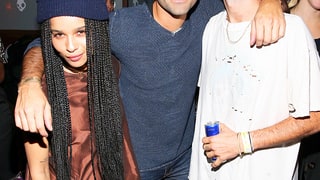 Zoe Kravitz and Adrian Grenier
