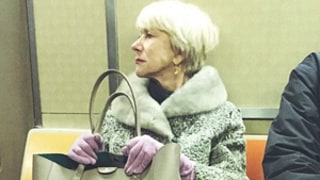 Helen Mirren Rides the Subway in New York City, Has Perfect Posture: See the Epic Picture!