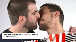 James Franco Kisses Costar Zachary Quinto at Sundance -- And It was Caught in Slo-Mo on Video!