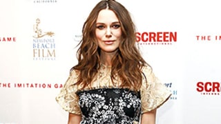 Keira Knightley Works Big Baby Bump on the Red Carpet in Feminine Dress: See Her Glam Maternity Style!