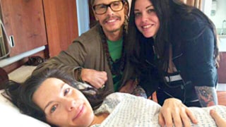 Steven Tyler Gushes About New Grandson, Shares Hospital Photo With Daughter Liv Tyler