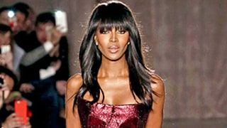 Naomi Campbell Ignites the Runway in Pink Metallic Ball Gown: See Photos of Her Graceful Strut