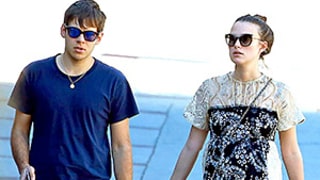 Pregnant Keira Knightley Rocks Her Red Carpet Dress on a Lunch Date With Her Husband: See Photos of Her Recycled Street Style
