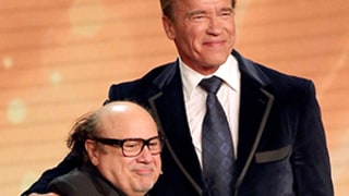Twins Reunion: Arnold Schwarzenegger Receives Lifetime Achievement Honor From Danny DeVito in Germany