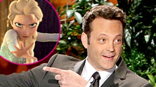 Vince Vaughn's Daughter Pretends She's Elsa From Frozen: