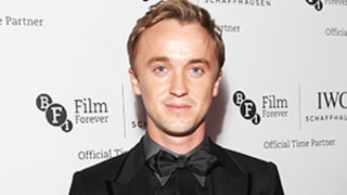 Tom Felton on Kim Kardashian's Platinum Blonde Hair: