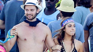 Patrick Schwarzenegger Does Body Shots Off Bikini-Clad Mystery Girl on Spring Break in Cabo: See the Wild Photos