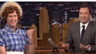 Will Ferrell Dresses as Little Debbie on Tonight Show, Has Jimmy Fallon in Hysterics