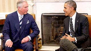 President Obama Tells Prince Charles That Americans Like the Royals More Than U.S. Politicians