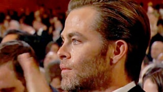 Chris Pine Jokes About Crying at 2015 Oscars: