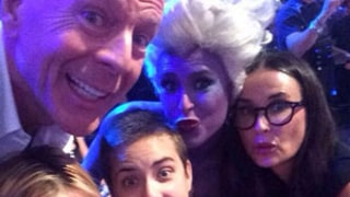 Bruce Willis Beams in