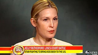 Kelly Rutherford Tearfully Talks Custody Battle: