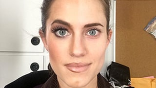 Allison Williams' Dramatic Girls Makeup: See the Before and After in One Selfie!