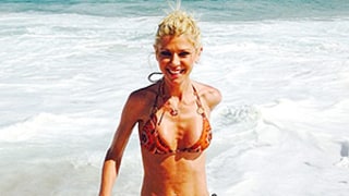 Tara Reid Flashes Her Extremely Slender Body in Printed Bikinis for Cinco de Mayo: Photos